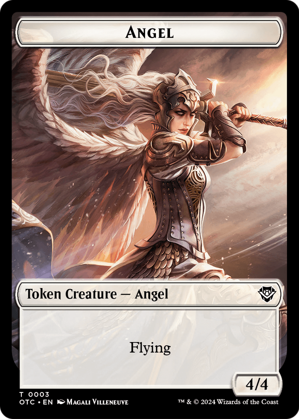 Angel (TOTC-003) - Outlaws of Thunder Junction Commander Tokens