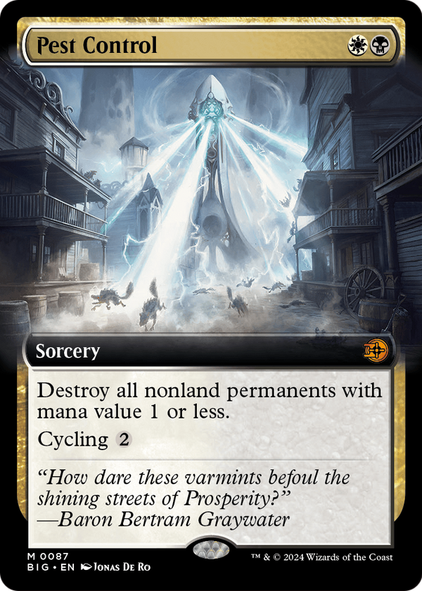 Pest Control (Extended Art) (BIG-087) - The Big Score: (Extended Art)