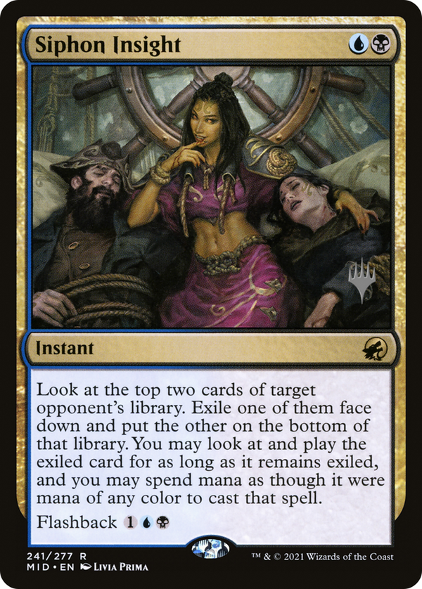 Siphon Insight (PPMID-241) - Innistrad: Midnight Hunt Promos