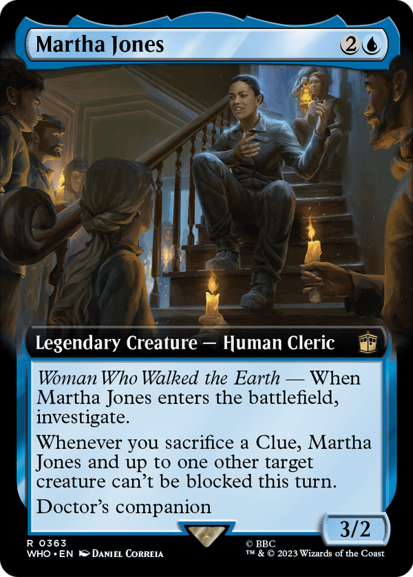 Martha Jones (Extended Art) (WHO-363) - Doctor Who: (Extended Art) Foil