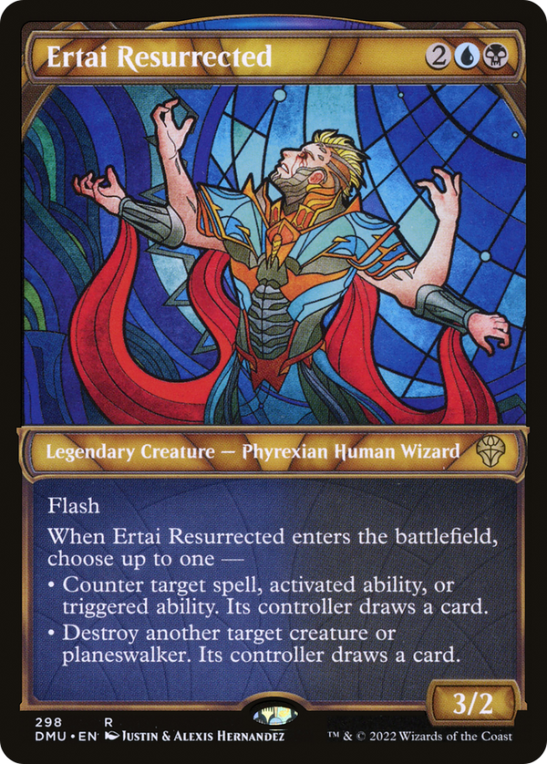 Ertai Resurrected (Showcase) (DMU-298) - Dominaria United: (Showcase) Foil