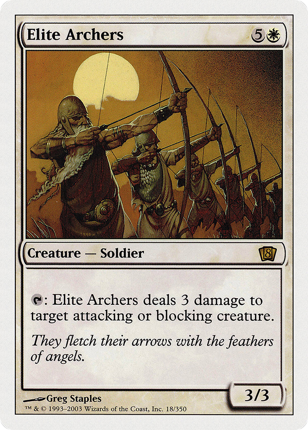 Elite Archers (8ED-018) - 8th Edition Foil