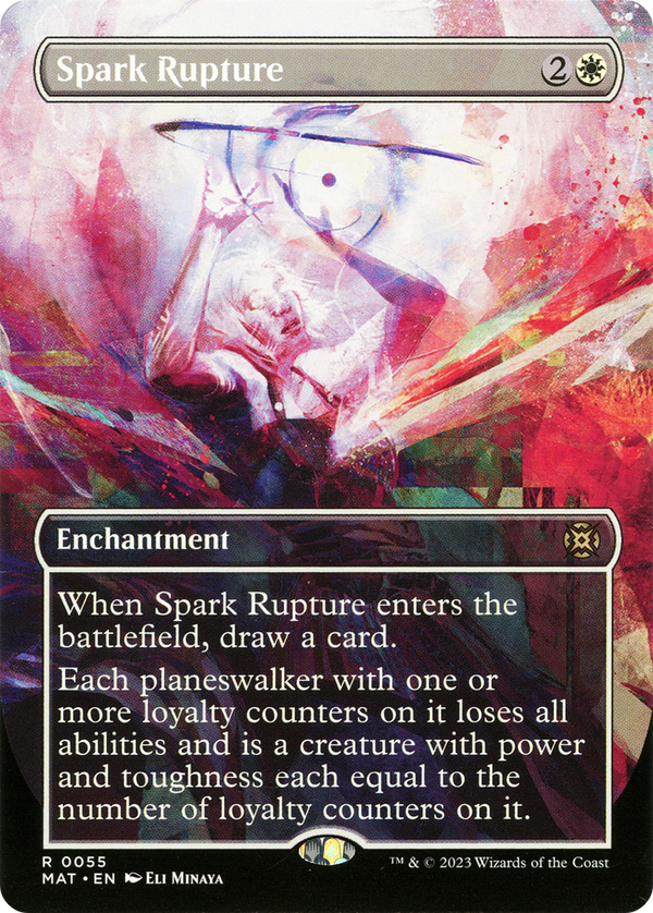 Spark Rupture (Borderless) (MAT-055) - March of the Machine: The Aftermath: (Showcase)