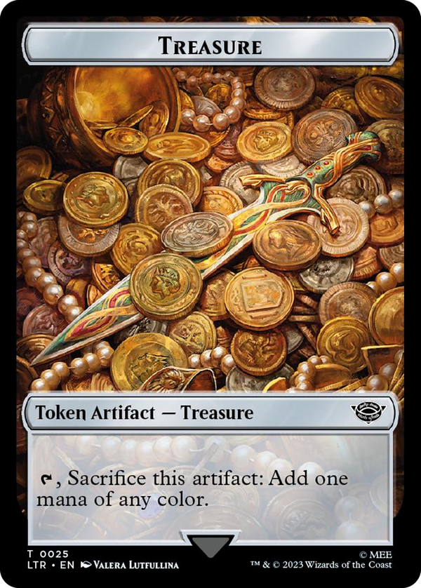 Treasure (TLTR-025) - Tales of Middle-earth Tokens Foil