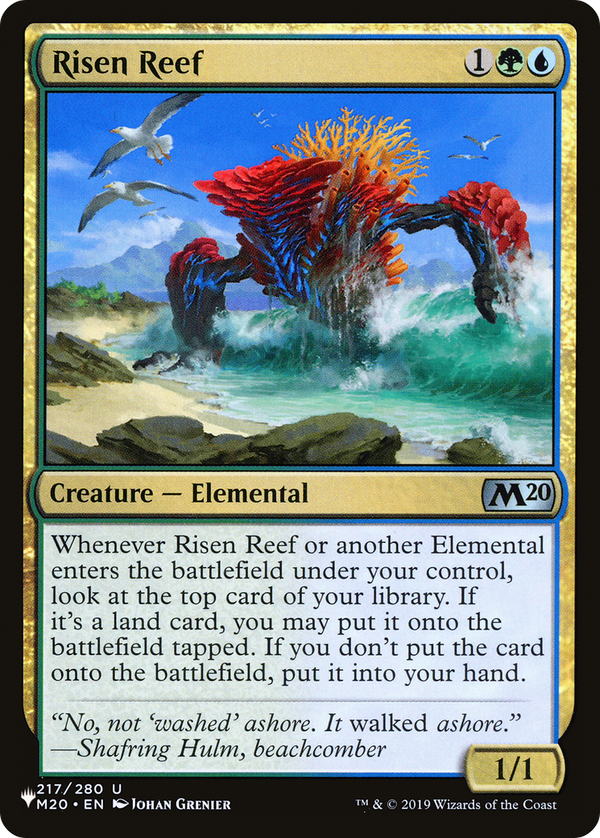 Risen Reef (LIST-M20-217) - The List