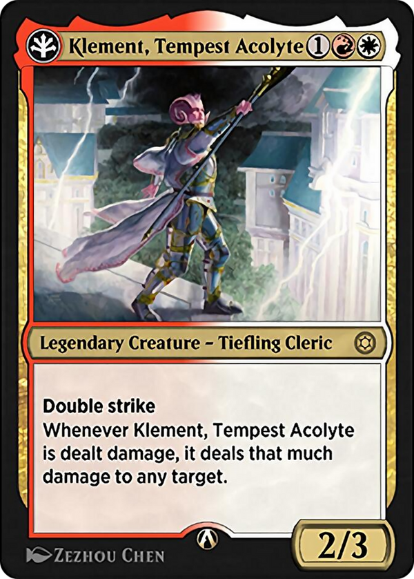 Klement, Tempest Acolyte (HBG-01R) - Alchemy Horizons: Baldur's Gate