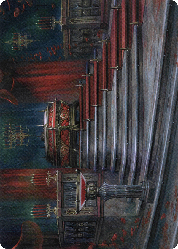 Edgar Markov's Coffin // Edgar Markov's Coffin (AVOW-060) - Crimson Vow Art Series (Borderless)