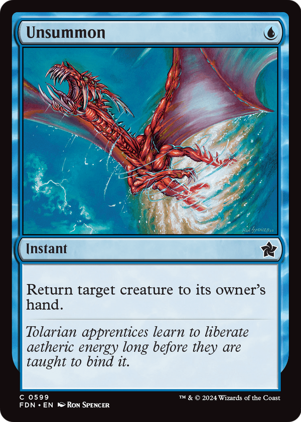 Unsummon (0599) (FDN-599) - Foundations