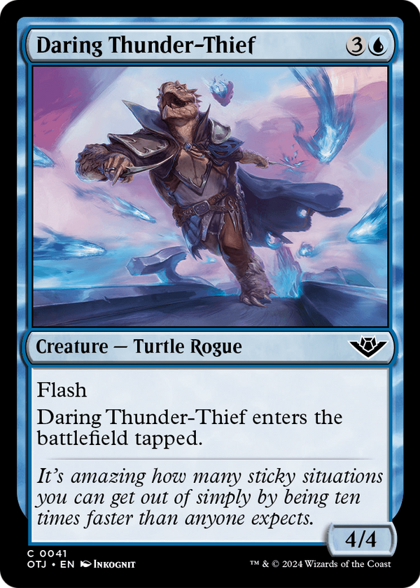 Daring Thunder-Thief (OTJ-041) - Outlaws of Thunder Junction
