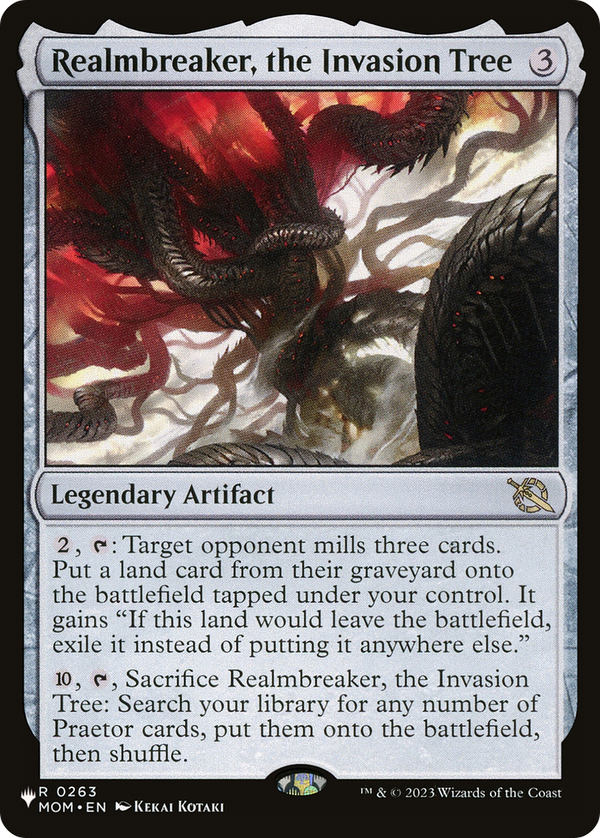 Realmbreaker, the Invasion Tree (LIST-MOM-263) - The List