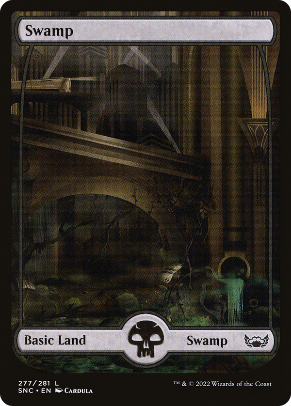 Swamp (277) (SNC-277) - Streets of New Capenna: (Full Art)