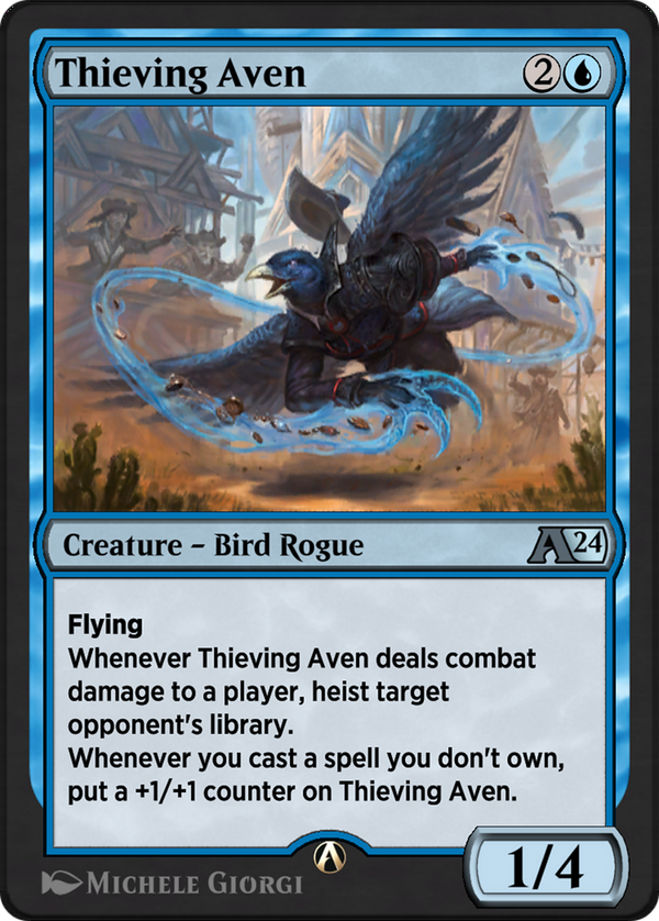 Thieving Aven (YOTJ-008) - Alchemy: Outlaws of Thunder Junction