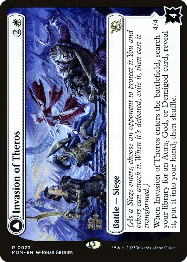Invasion of Theros (PRE-023) - March of the Machine Promos: (enchantment) Foil