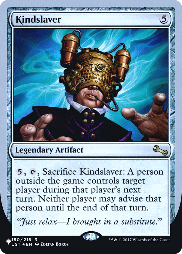 Kindslaver (LIST-150/216) - The List (Unfinity Foil Edition) Foil