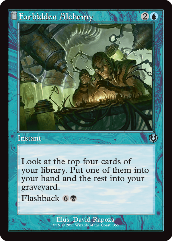 Forbidden Alchemy (Retro Frame) (INR-355) - Innistrad Remastered Foil