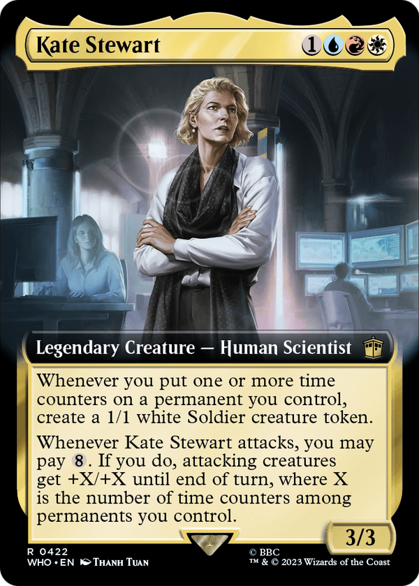 Kate Stewart (Extended Art) (WHO-422) - Doctor Who: (Extended Art)