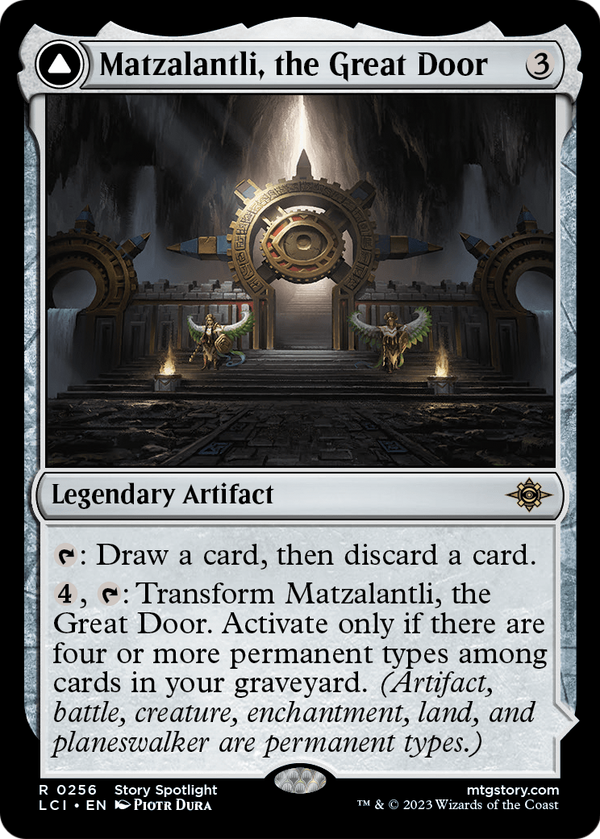 Matzalantli, the Great Door (LCI-256) - The Lost Caverns of Ixalan Foil