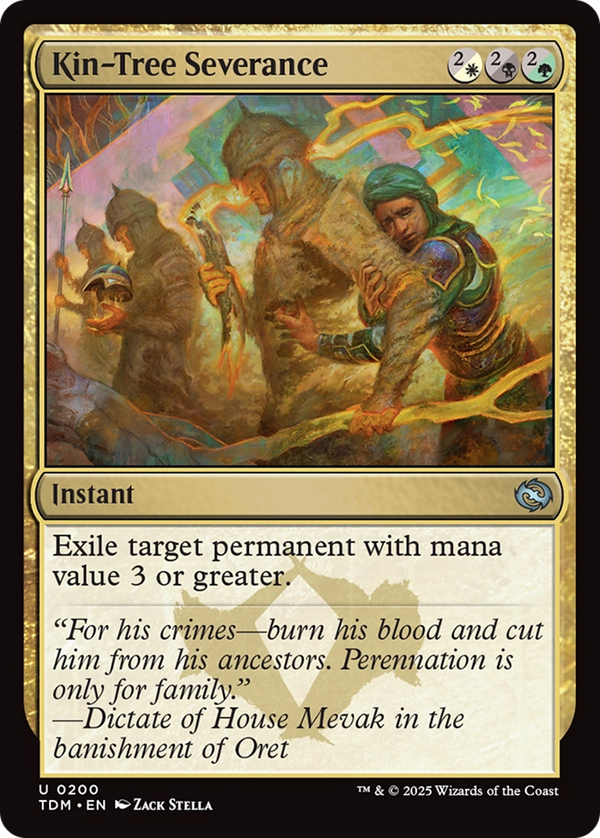 Kin-Tree Severance (TDM-200) - Tarkir: Dragonstorm