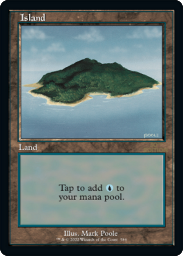 Island (584) (Retro Frame) (30A-584) - 30th Anniversary Edition
