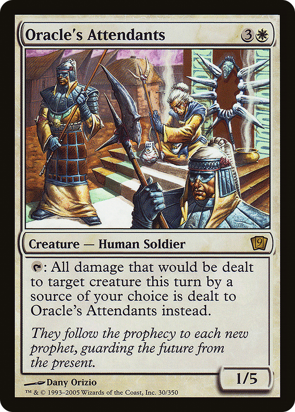 Oracle's Attendants (9ED-030) - 9th Edition Foil
