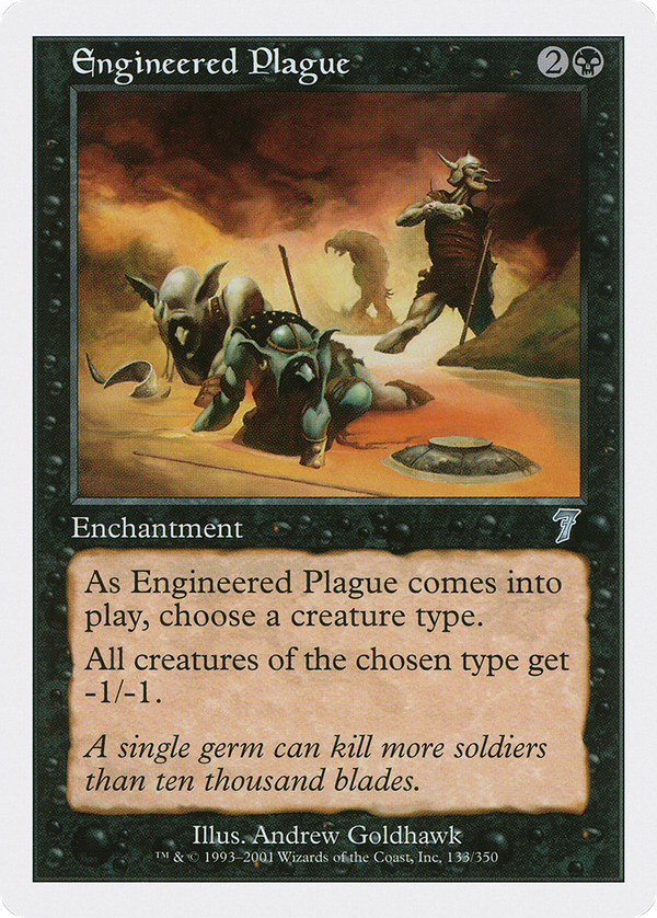 Engineered Plague (7ED-133) - 7th Edition