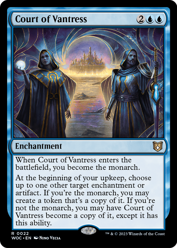 Court of Vantress (WOC-022) - Wilds of Eldraine Commander Foil