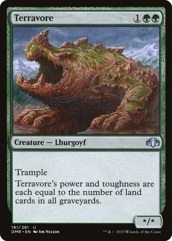 Terravore (DMR-181) - Dominaria Remastered Foil