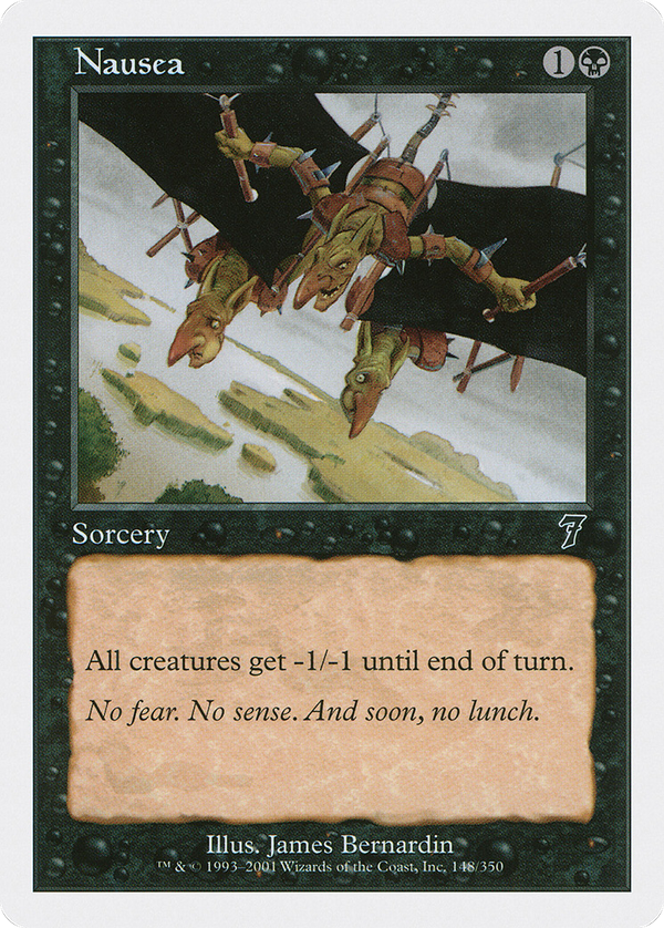 Nausea (7ED-148) - 7th Edition
