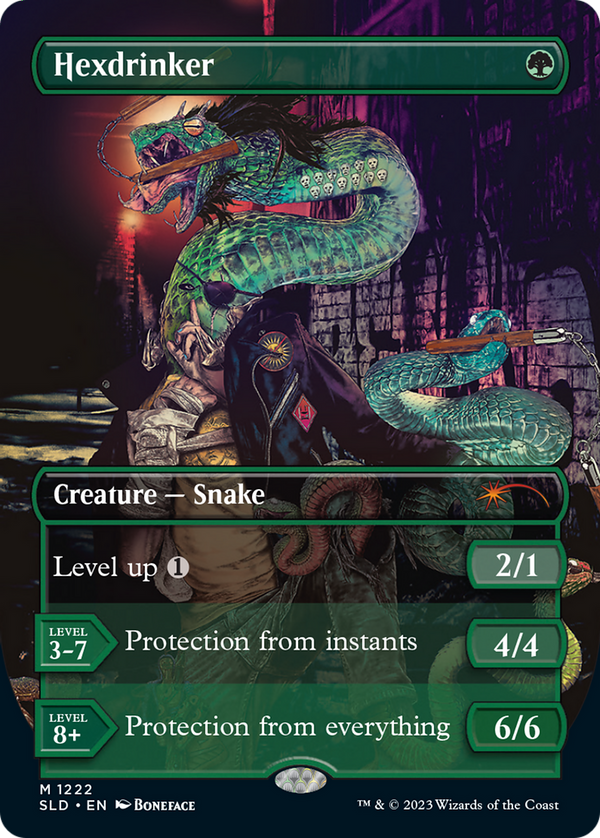 Hexdrinker (SLD-1222) - Secret Lair Drop (Borderless) Foil