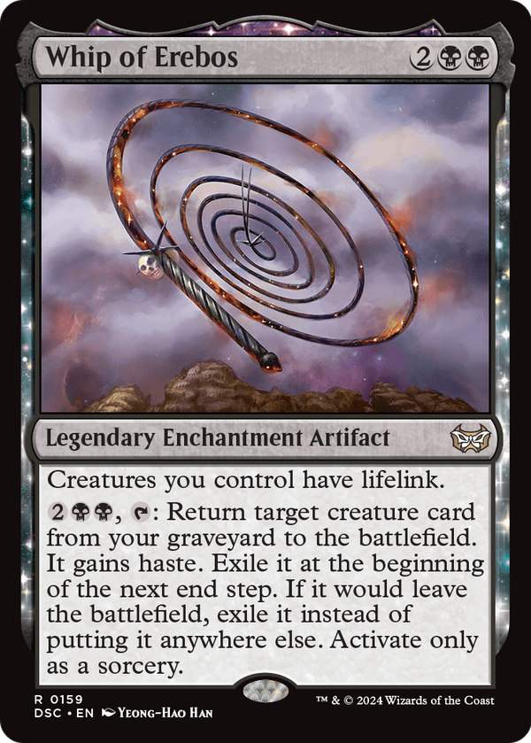 Whip of Erebos (DSC-159) - Duskmourn: House of Horror Commander