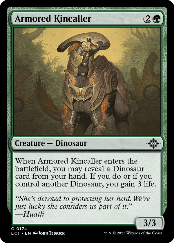 Armored Kincaller (LCI-174) - The Lost Caverns of Ixalan