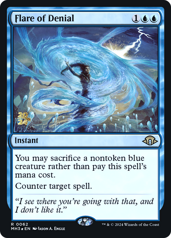 Flare of Denial (PRE-062) - Modern Horizons 3 Promos Foil