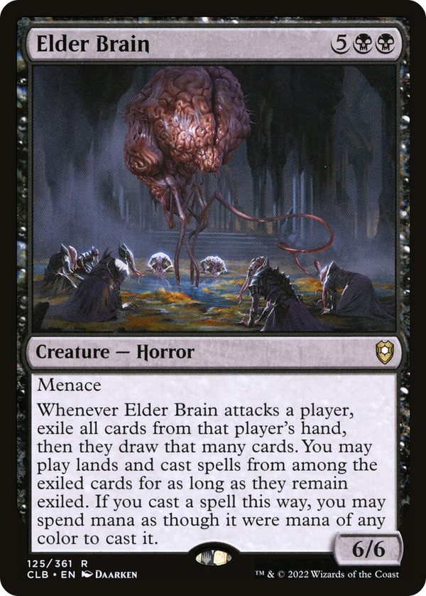 Elder Brain (CLB-125) - Commander Legends: Battle for Baldur's Gate Foil