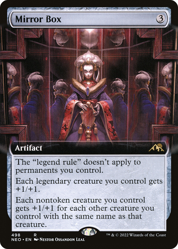 Mirror Box (Extended Art) (NEO-498) - Kamigawa: Neon Dynasty: (Extended Art)