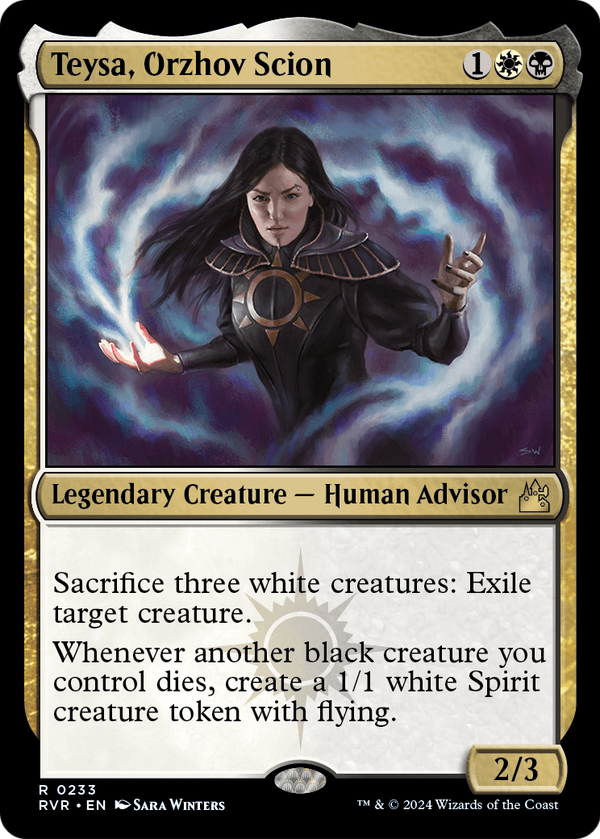 Teysa, Orzhov Scion (RVR-233) - Ravnica Remastered Foil