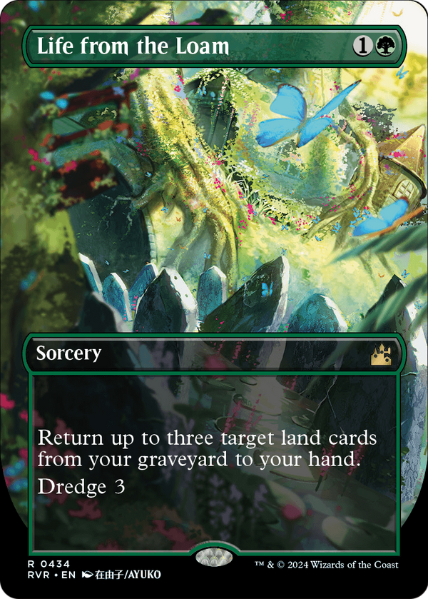 Life from the Loam (Anime Borderless) (RVR-434) - Ravnica Remastered