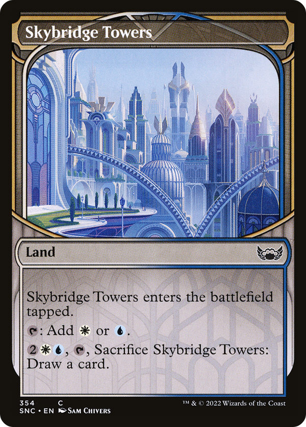 Skybridge Towers (Showcase) (SNC-354) - Streets of New Capenna: (Showcase)