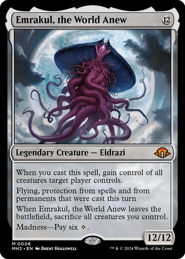 Emrakul, the World Anew (MH3-006) - Modern Horizons 3 Foil