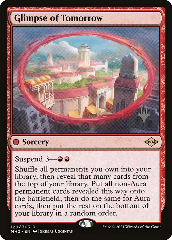 Glimpse of Tomorrow (PPMKM-129) - Modern Horizons 2 Promos Foil
