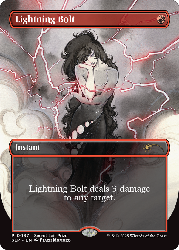 Lightning Bolt (0037) (SLP-037) - Secret Lair Showdown