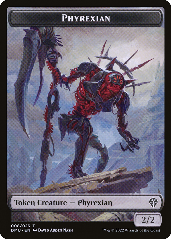 Phyrexian Token (DMU-008) - Dominaria United Tokens