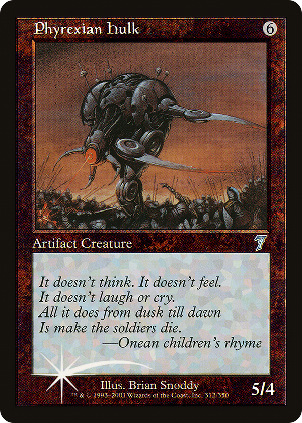 Phyrexian Hulk (7ED-312★) - 7th Edition