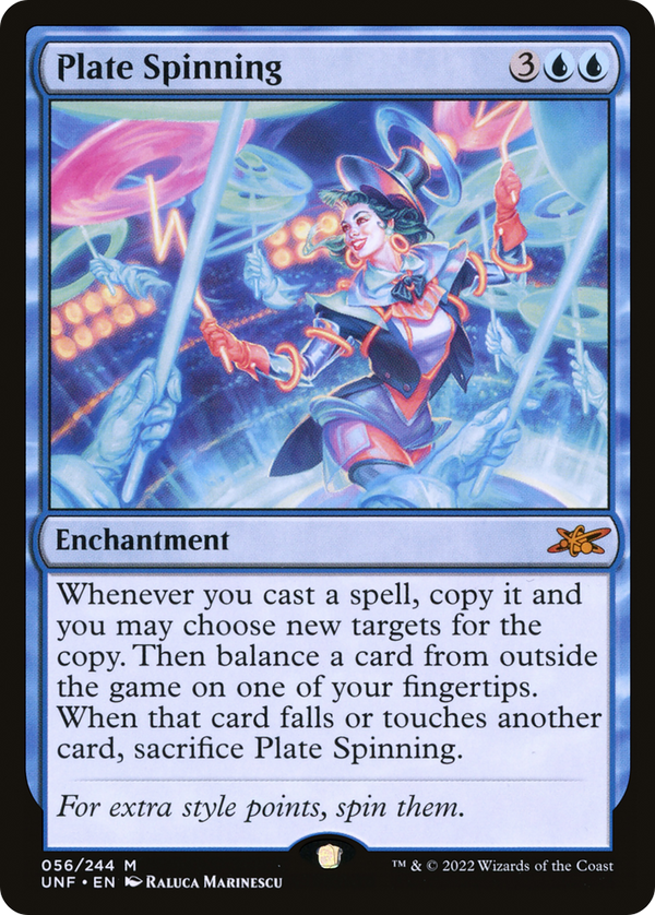 Plate Spinning (UNF-056) - Unfinity Foil