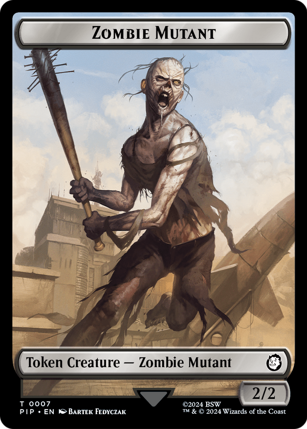 Zombie Mutant (TPIP-007) - Fallout Tokens