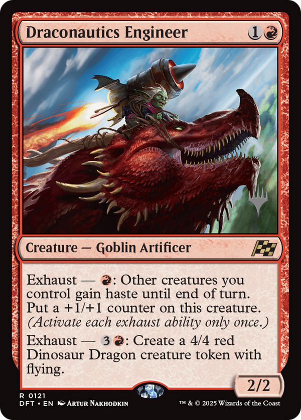 Draconautics Engineer (PPDFT-121) - Promo Pack: Aetherdrift Foil