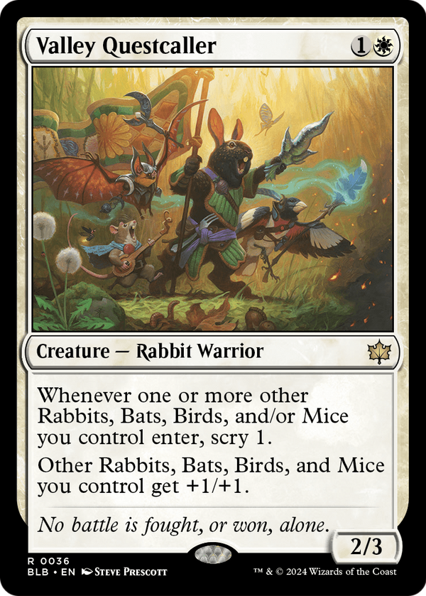 Valley Questcaller (BLB-036) - Bloomburrow