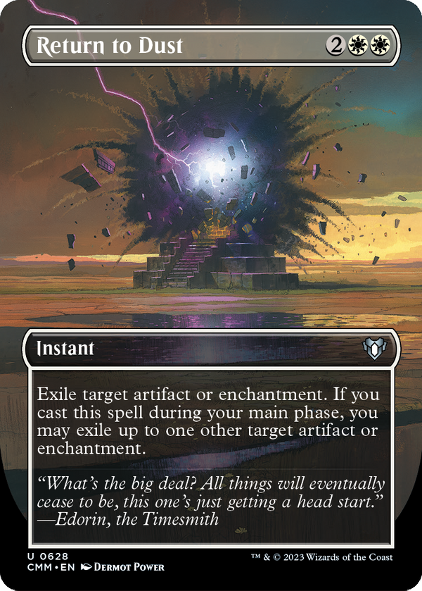 Return to Dust (Borderless) (CMM-628) - Commander Masters