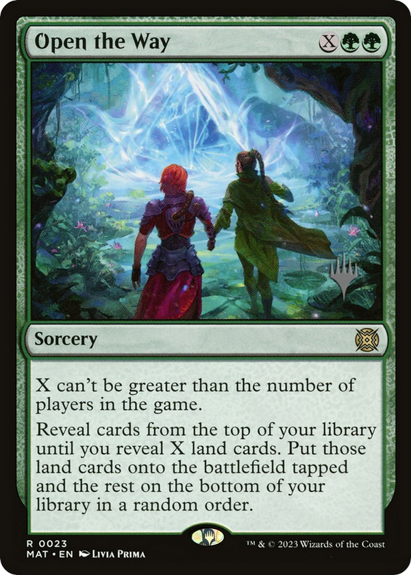 Open the Way (PPMKM-023) - March of the Machine: The Aftermath Promos Foil