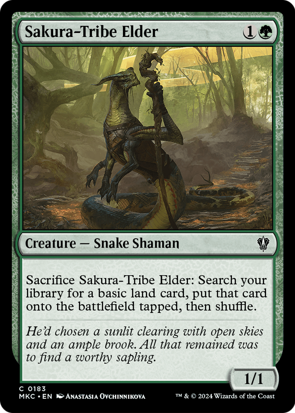 Sakura-Tribe Elder (MKC-183) - Murders at Karlov Manor Commander