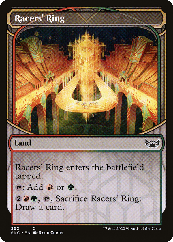 Racers' Ring (Showcase) (SNC-352) - Streets of New Capenna: (Showcase) Foil